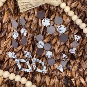 Handcrafted, Polymer Clay Earrings